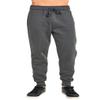Knocker Men's Heavy Fabric Cotton Blend Fleece Jogger Pants (XL, Charcoal Grey) view 3
