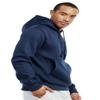Knocker Men's Durable Heavy Cotton Blend Fleece Pullover Hoodie Sweatshirt (S, Navy) view 2