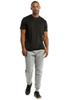 Knocker Men's Heavy Fabric Cotton Blend Fleece Jogger Pants (2XL, Heather Grey) view 1