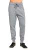 Knocker Men's Heavy Fabric Cotton Blend Fleece Jogger Pants (2XL, Heather Grey) view 3