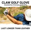 CADDYDADDY Claw Golf Gloves for Men | Flex-Mesh Design for Cool Ventilation | Lasts 3-5 Times Longer than Leather | Silicone-Web Coating for Maximum Grip | 100% Machine-Washable | WHITE | LH-CADET MED view 2