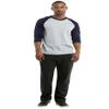 Knocker Men's Heavyweight Fabric Cotton Blend Open Bottom Fleece Sweatpants (L, Black) view 1