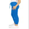 MediChic Women's Scrub Jogger Pants  4 Pockets, 4-Way Stretch, Moisture-Wicking, Anti-Wrinkle, Elastic Waistband Royal view 4