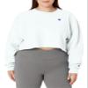 Champion Women's Crop, Gfs Silver Grey, SMALL view 1