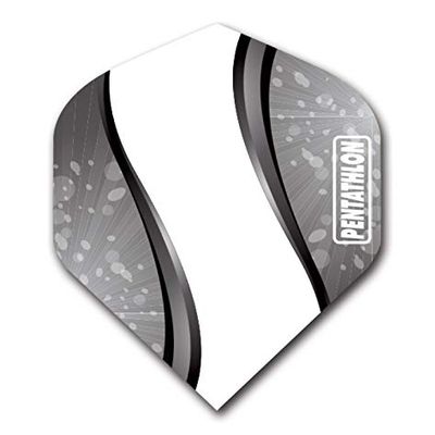 US Darts - 3 Sets (9 Flights) Penthalon Xtra Strong Black Standard Dart Flights
