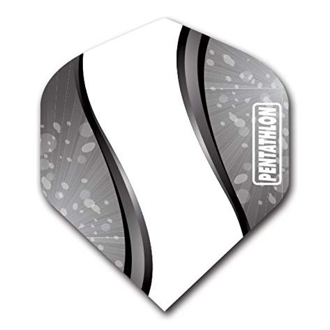 US Darts - 3 Sets (9 Flights) Penthalon Xtra Strong Black Standard Dart Flights