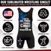 4 Time All American Sublimated Wrestling Singlet  Stitched & Durable Mens Singlet  Singlet for Wrestling, MMA & Powerlifting Wrestling Singlet Youth Boys (Phil 4:13 Blue, XXXS/YM 41-50 lbs.) view 4