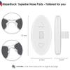 BLAZERBUCK Clear Replacement Nose Piece Nose Pads for Oakley Crosshair 2.0 | Crosshair 1.0 | Crosshair S Sunglass - 2 Pairs view 2