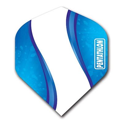 US Darts - 3 Sets (9 Flights) Penthalon Xtra Strong Blue Standard Dart Flights