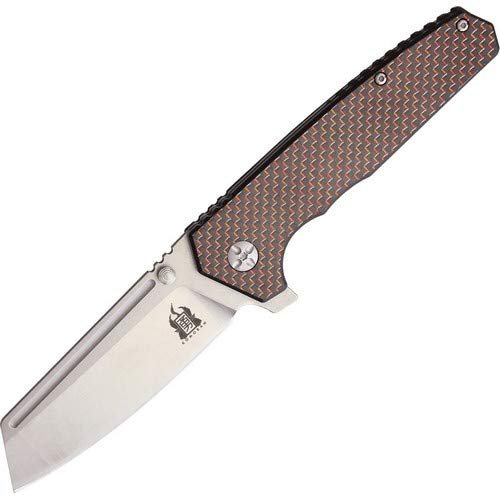 Komoran Linerlock Red Carbon Fiber