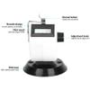 Hilitand Berm Manual Tally Counter 4-Position ABS Shell Counting Tool Mechanical Desktop Point Counter can be Cleared (White) view 3