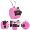 Hilitand Berm Manual Tally Counter 4 Position Plastic Knob with Hook Mechanical Desktop Point Counter Can be Cleared() view 2