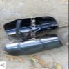 Nautical-Mart Conquest Medieval Steel Arm Guards Armor Bracers Blackened Halloween Costume view 2