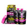 Muc-Off Ultimate Tubeless Setup Kit, Road/Gravel/CX 44mm - Tubeless Conversion Kit for Bikes - Includes Tubeless Tire Sealant and Tubeless Valve Stems view 1
