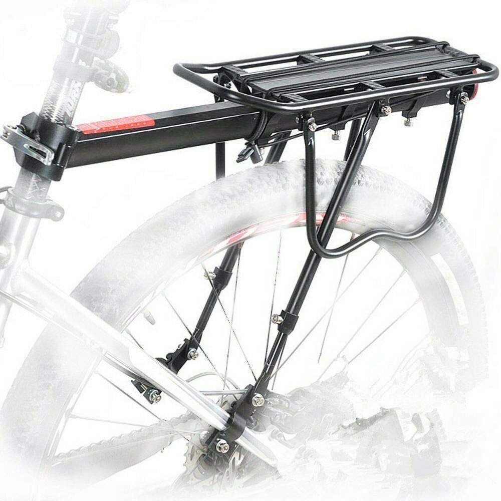 Galapagoz Bicycle Mountain Bike Rear Rack Seat Post Mount Pannier Luggage Carrier Up 30 KG USA