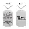 ABNTY Son Valentines Day Gifts from Mom - Son Necklace - Son Birthday Graduation Gift Jewelry view 2