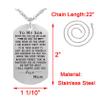 ABNTY Son Valentines Day Gifts from Mom - Son Necklace - Son Birthday Graduation Gift Jewelry view 3