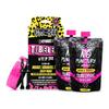 Muc-Off Ultimate Tubeless Setup Kit, Road/Gravel/CX 60mm - Tubeless Conversion Kit for Bikes - Includes Tubeless Tire Sealant and Tubeless Valve Stems view 1
