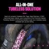 Muc-Off Ultimate Tubeless Setup Kit, Road/Gravel/CX 60mm - Tubeless Conversion Kit for Bikes - Includes Tubeless Tire Sealant and Tubeless Valve Stems view 3