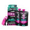 Muc-Off Ultimate Tubeless Setup Kit, DH/Trail/Enduro - Tubeless Conversion Kit for Bikes - Includes Tubeless Tire Sealant and Tubeless Valve Stems view 1