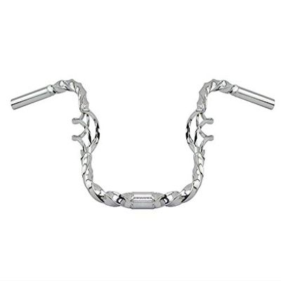 Alta Bicycle Lowrider All Twisted with Cage 13" Bike Handlebar, 25.4mm, Multiple Sizes (13")