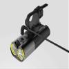Go Bike Smart Headlight Dual 1600 Lumen | USB Rechargeable Cycling Lights | Waterproof Bicycle High Bright Light | Strong Led Increase Visibility Safety Front Light | Flashlight for MTB, Road, Hybrid view 2