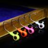 XFISHMAN Crappie-Jigs-Heads-Kit 1/8 1/16 1/32oz 50 Pack Ice Fishing Jigs Lead Head Jig Hook Lure (1/8 oz, Big Eye Jigheads) view 3