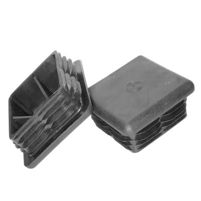 SBD Ltd. Pack of 10 (3" (3.0"), 6-10 Gauge) Square Plastic Plugs (for ID 1.902" to 2.094") | Tubing End Cap, Furniture Glide Inserts | Fencing Post End Caps