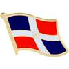 Dominican Republic Flag 1" Metal Lapel and Hat Pin - Show Your Repblica Dominicana Pride view 1