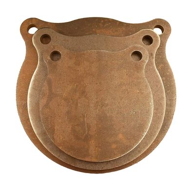 AR500 Steel Gong Shooting Targets 3Pack (8", 10", 12")1/2" Thick, RifleRated by HDSteelTargets