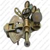 Solid Brass Sextant Nautical Maritime view 1