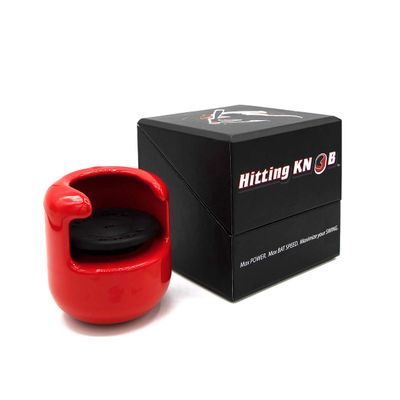 Hitting Knob 12 oz (Wood Bat) Baseball and Softball Swing Training Bat Weight, Attaches to Knob End. Little League, High School & Professional Practice Equipment. Increases Power & Bat Speed.