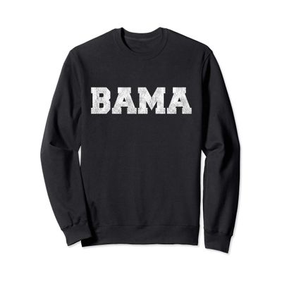 BAMA ALABAMA PRIDE college sports vintage font Sweatshirt