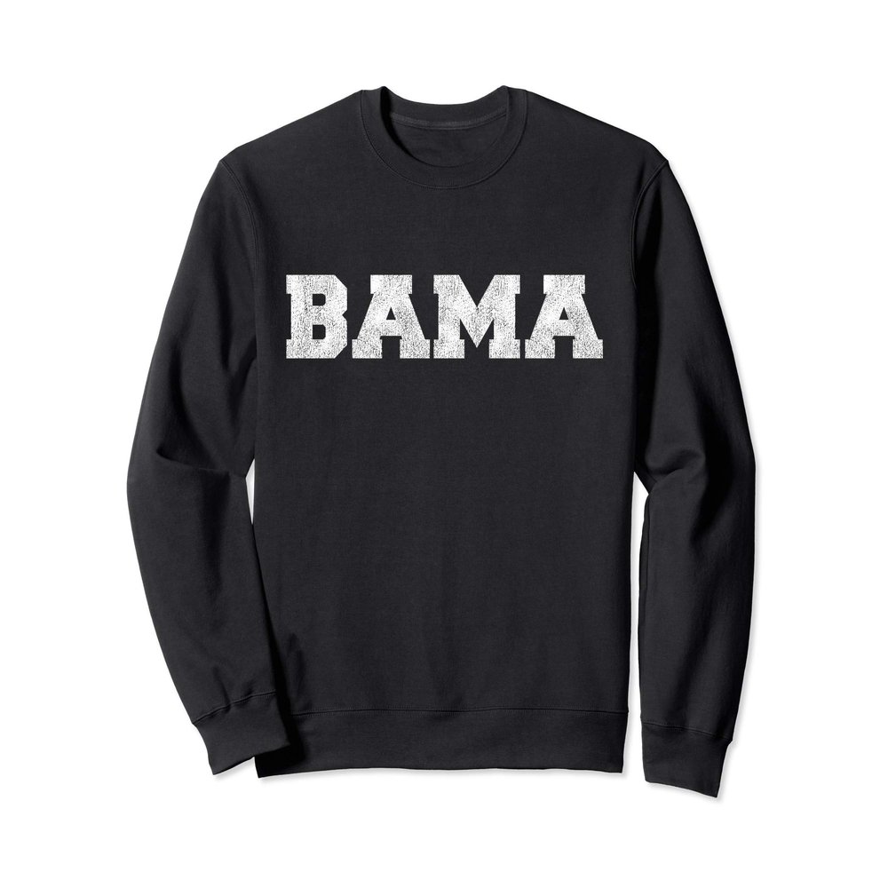 BAMA ALABAMA PRIDE college sports vintage font Sweatshirt