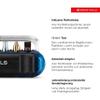PB Swiss Tools Bike Multitool PB 470 | 100% Swiss Made | Pocket Tool with Bits, Allen Key, Steel Adapter, Tire Lever for Mountain and Road Bike, Bicycle, E-Bike (Blue) view 3