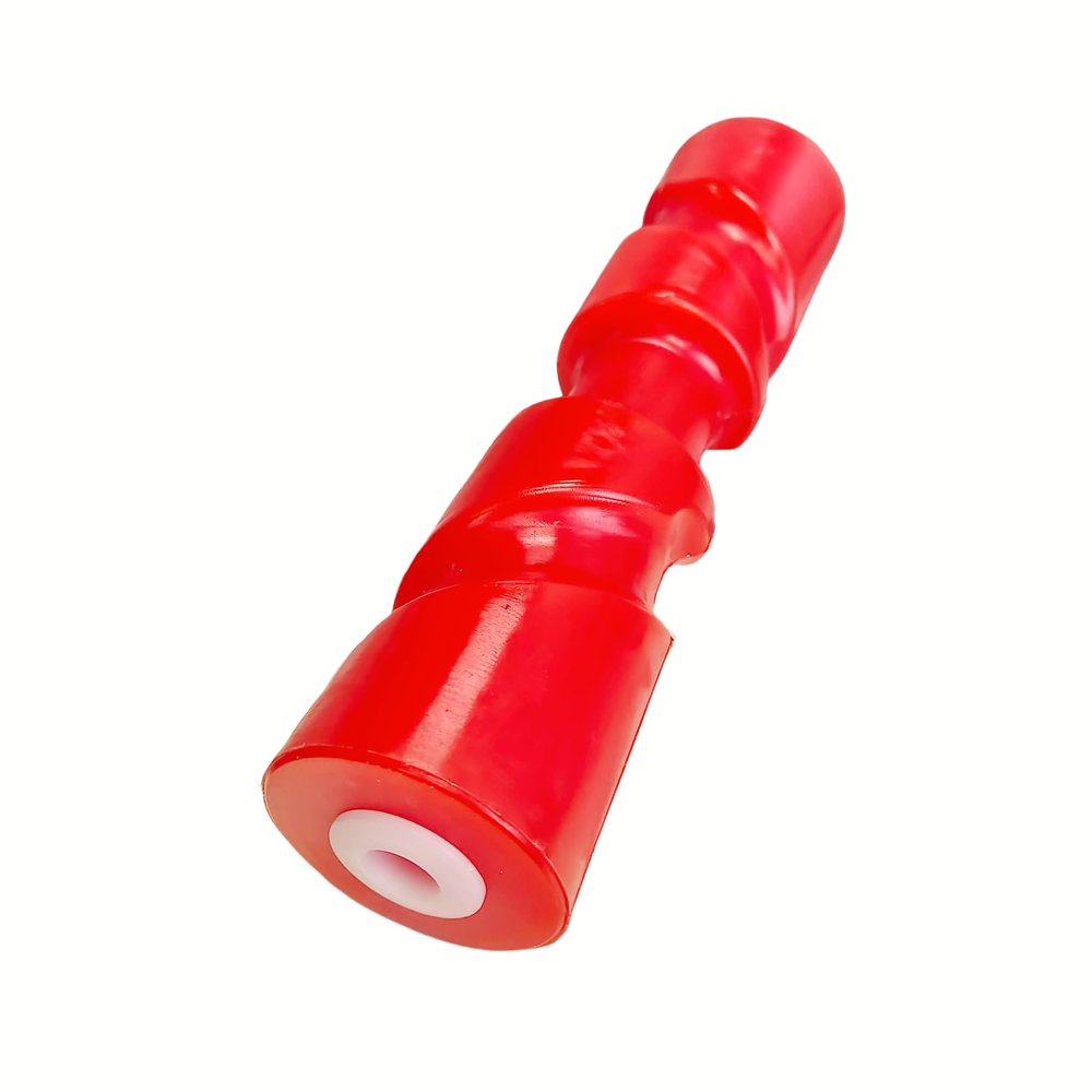 UANOFCN Boat Trailer Keel Roller 12 Inch Replacement Boat Trailer Part Polyurethane Self Centering Roller Red
