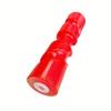 UANOFCN Boat Trailer Keel Roller 12 Inch Replacement Boat Trailer Part Polyurethane Self Centering Roller Red view 1