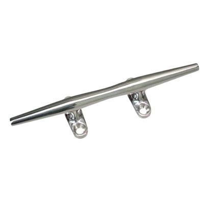 MarineNow Marine Hollow Base Cleat 316 Stainless Steel Herrishoff Style Choose 1, 2, 4, or 6 Packs (08", 04-Pack)
