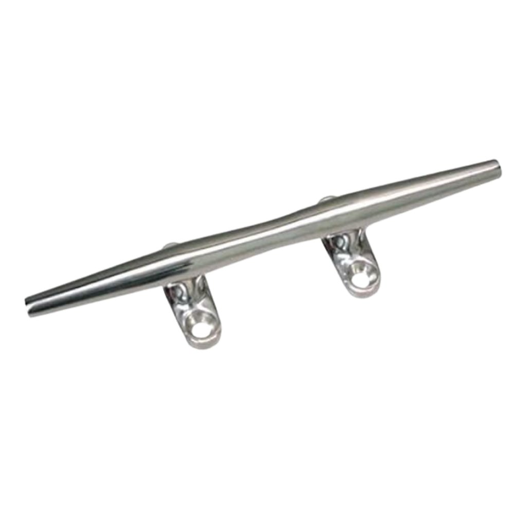 MarineNow Marine Hollow Base Cleat 316 Stainless Steel Herrishoff Style Choose 1, 2, 4, or 6 Packs (08", 04-Pack)