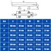 MarineNow Marine Hollow Base Cleat 316 Stainless Steel Herrishoff Style Choose 1, 2, 4, or 6 Packs (08", 04-Pack) view 3