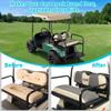 10L0L Universal Golf Cart Rear Seat Cover Dress UP Older Golf Cart Durable Breathable Material Fit Like a Glove for Yamaha EZGO and Club Car, Easy to Install view 4