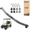 10L0L Golf Cart Front Spring Kit for Club Car DS & Precedent, Fits DS 1981-up, Precedent 2004-2008 Electric and Gas, Standard/Heavy Duty Leaf Spring with Bushings & Sleeves, Replaces OEM# 1012030 view 1