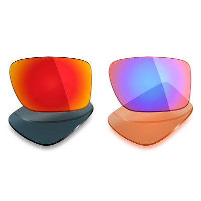 Mryok 2 Pair Polarized Replacement Lenses for Oakley Double Edge Sunglass - Options