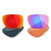 Mryok 2 Pair Polarized Replacement Lenses for Oakley Double Edge Sunglass - Options view 1