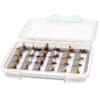 24 Adams Dry Fly Trout Fishing Assortment | Waterproof Fly Box | Size: #10 - #18 view 2