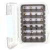 24 Adams Dry Fly Trout Fishing Assortment | Waterproof Fly Box | Size: #10 - #18 view 3