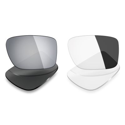 Mryok 2 Pair Polarized Replacement Lenses for Oakley Double Edge Sunglass - Options