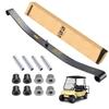 10L0L Golf Cart Heavy Duty Front Leaf Spring Kit for Club Car DS 1981-up, Club Car Precedent 2004-2008, Gas and Electric, OEM 1012030 1012322 1013867 1015108 view 1