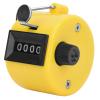 Garosa Hand Tally Counter Counter Tally Counter 4-Digits Plastic Shell Knob Reset Handheld Counting Tool with Hook Handheld Counting Tool(Yellow) view 2