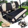 10L0L Universal Golf Cart Rear Seat Cover Dress UP Older Golf Cart Durable Breathable Material Fit Like a Glove for Yamaha EZGO and Club Car, Easy to Install view 1